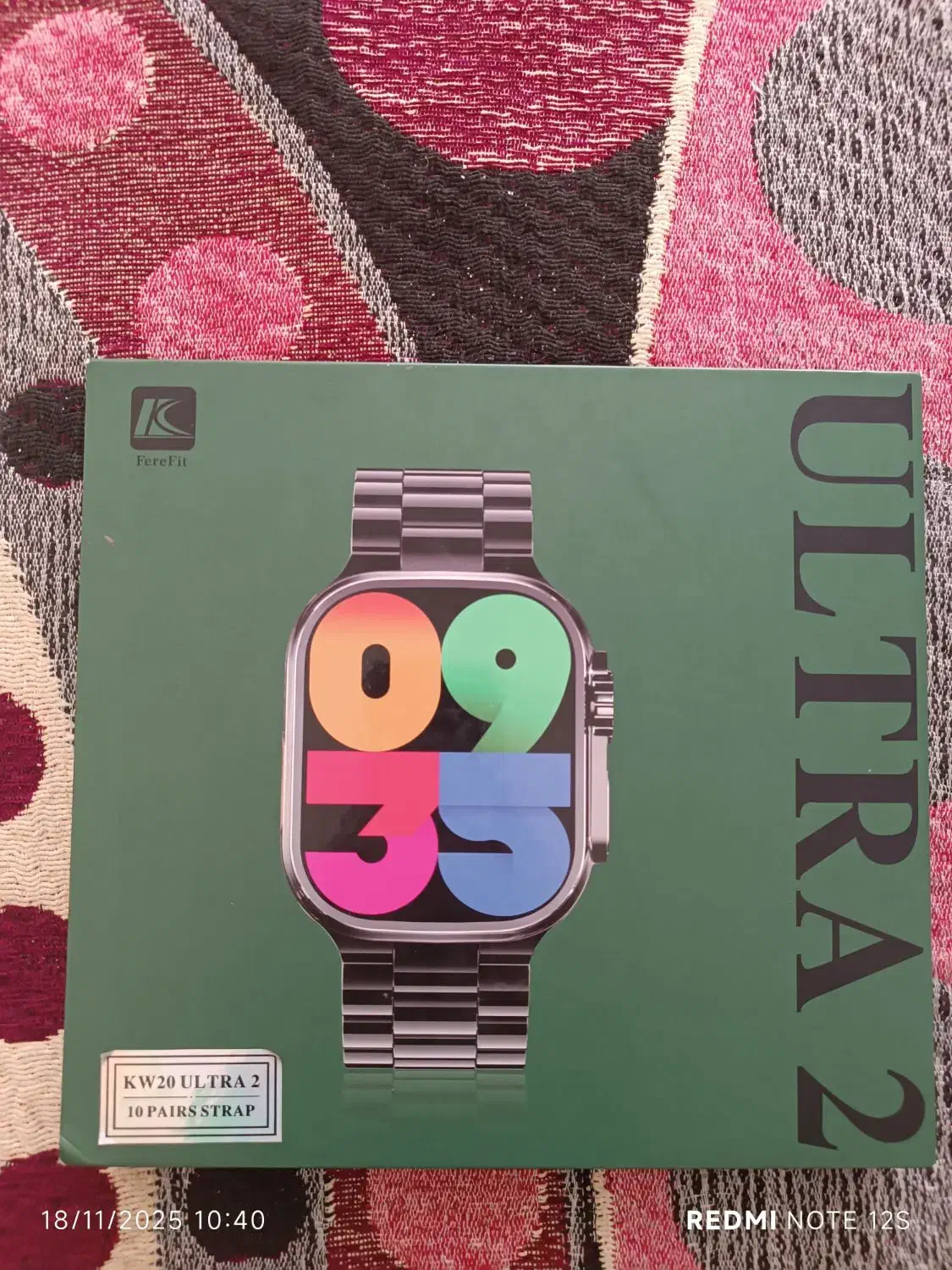 ساعت هوشمند مدل kw20 ultra2|ساعت|فیروزآباد (فارس), |دیوار