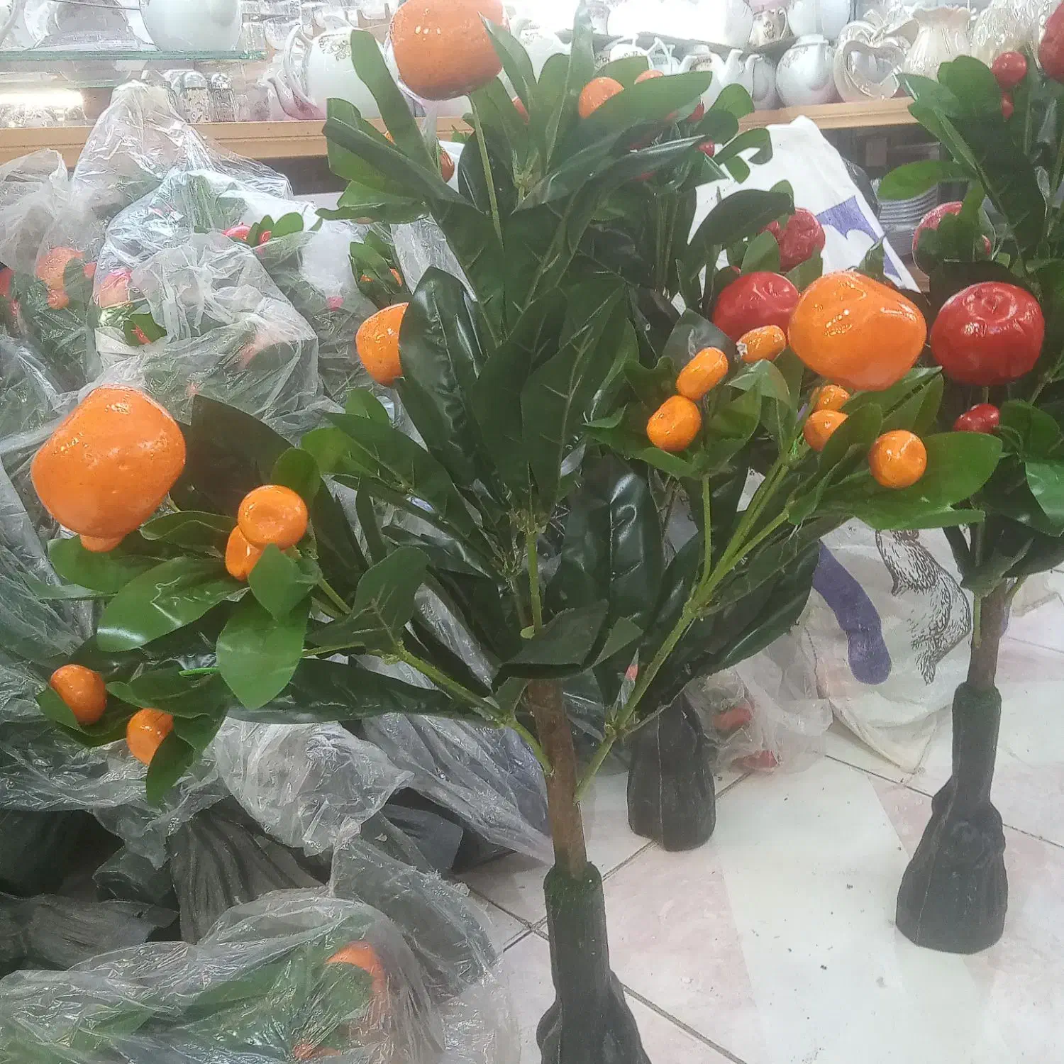 درختچه مصنوعی|گل مصنوعی|رفسنجان, |دیوار