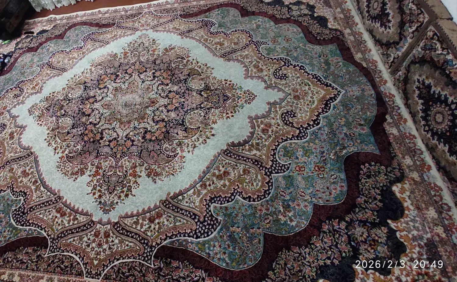 فرش ۱۲متری در حد|فرش|زنجان, |دیوار