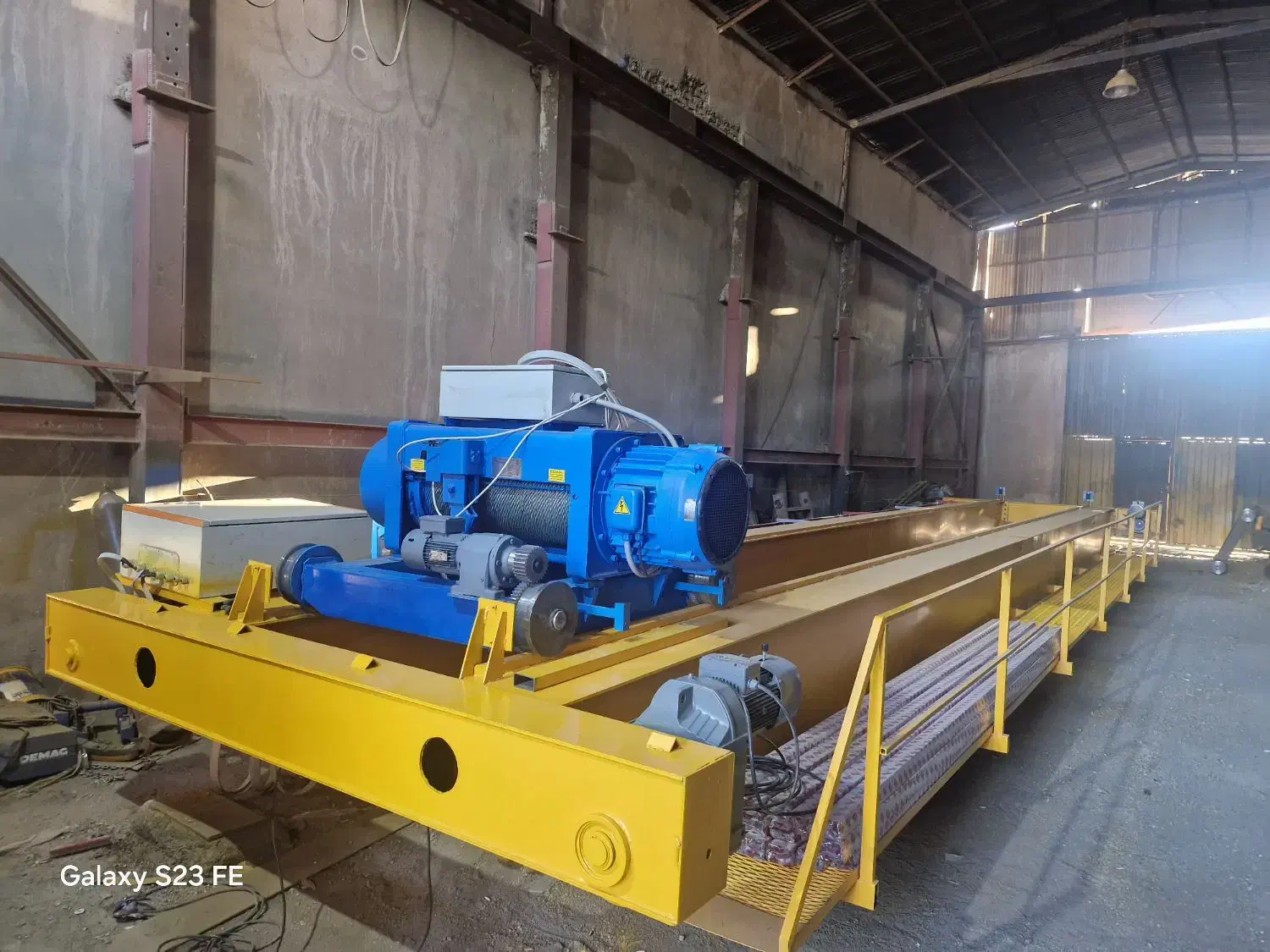 جرثقیل سقفی|ماشین‌آلات صنعتی|رباط‌کریم, نصیرشهر|دیوار