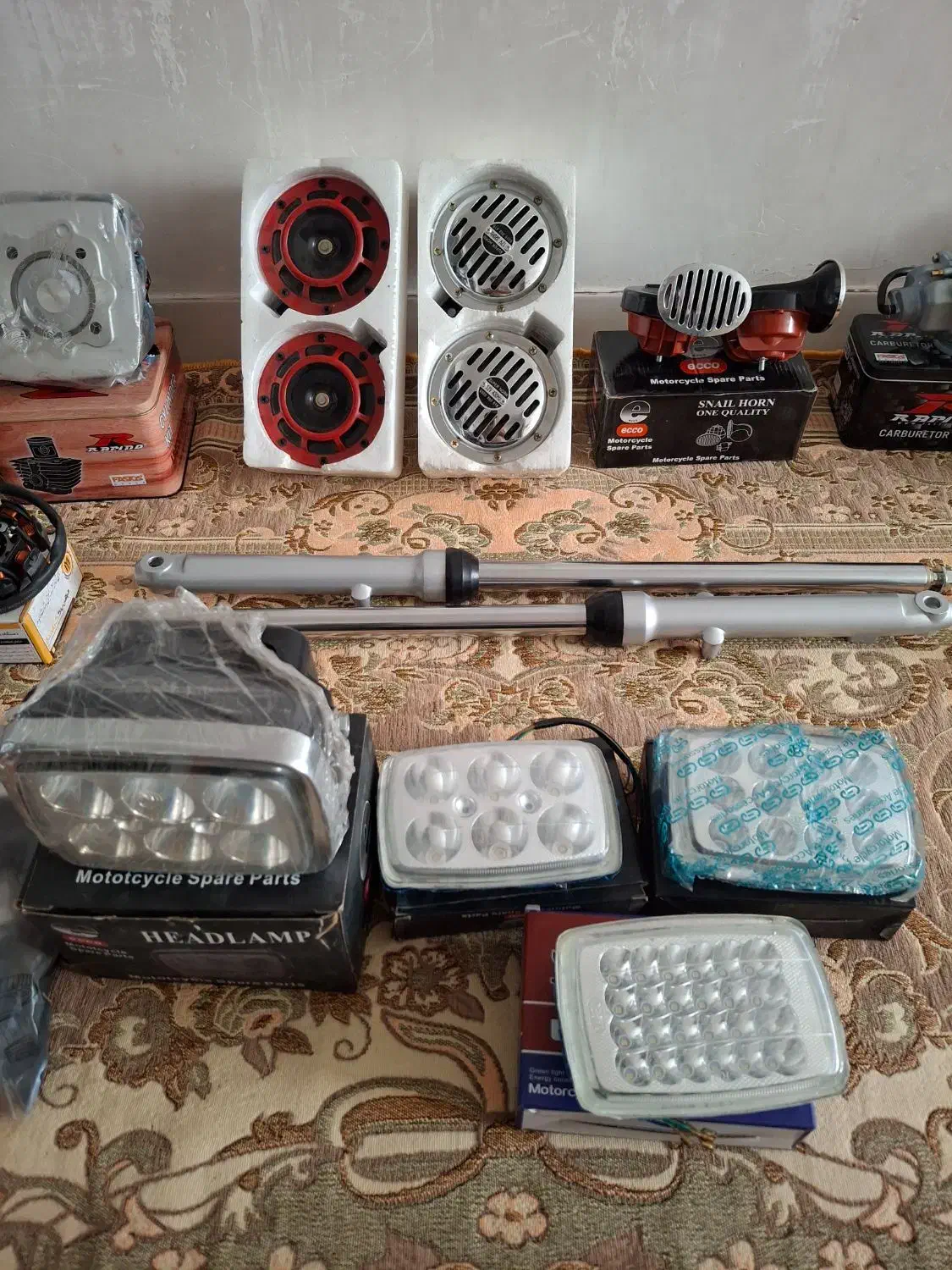 لوازم یدکی موتور هندا|قطعات یدکی و لوازم جانبی|ری, شهرک نظامی|دیوار