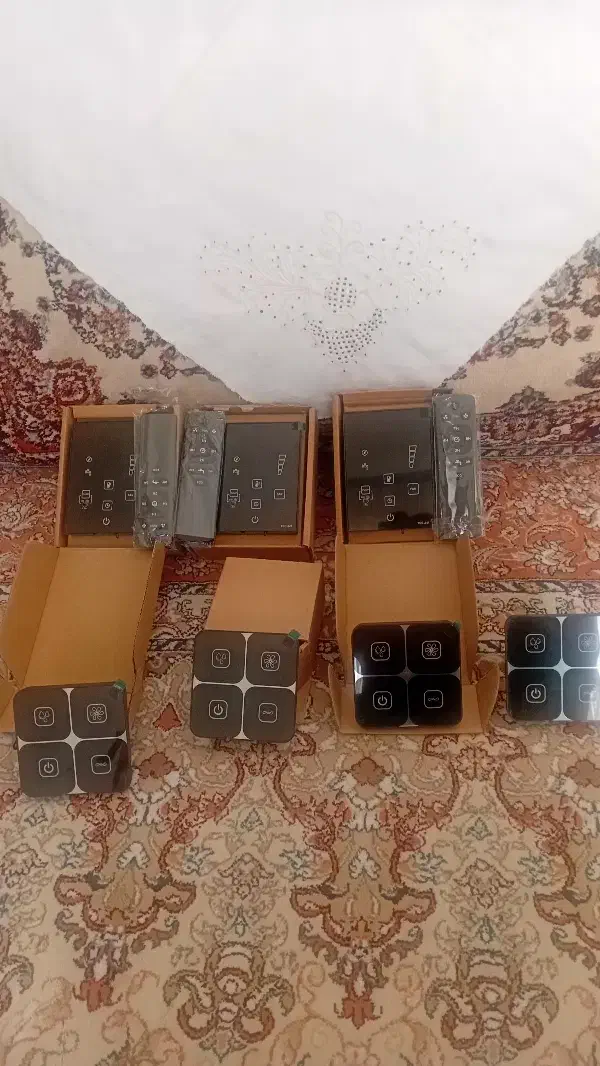 کلیدکولرلمسی کنترلی|کولر آبی|قائن, |دیوار