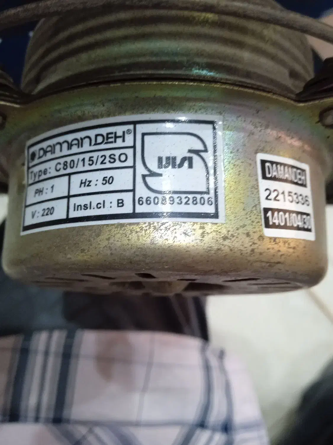 هواکش دمنده|پنکه و تصفیهکنندهٔ هوا|آبادان, |دیوار