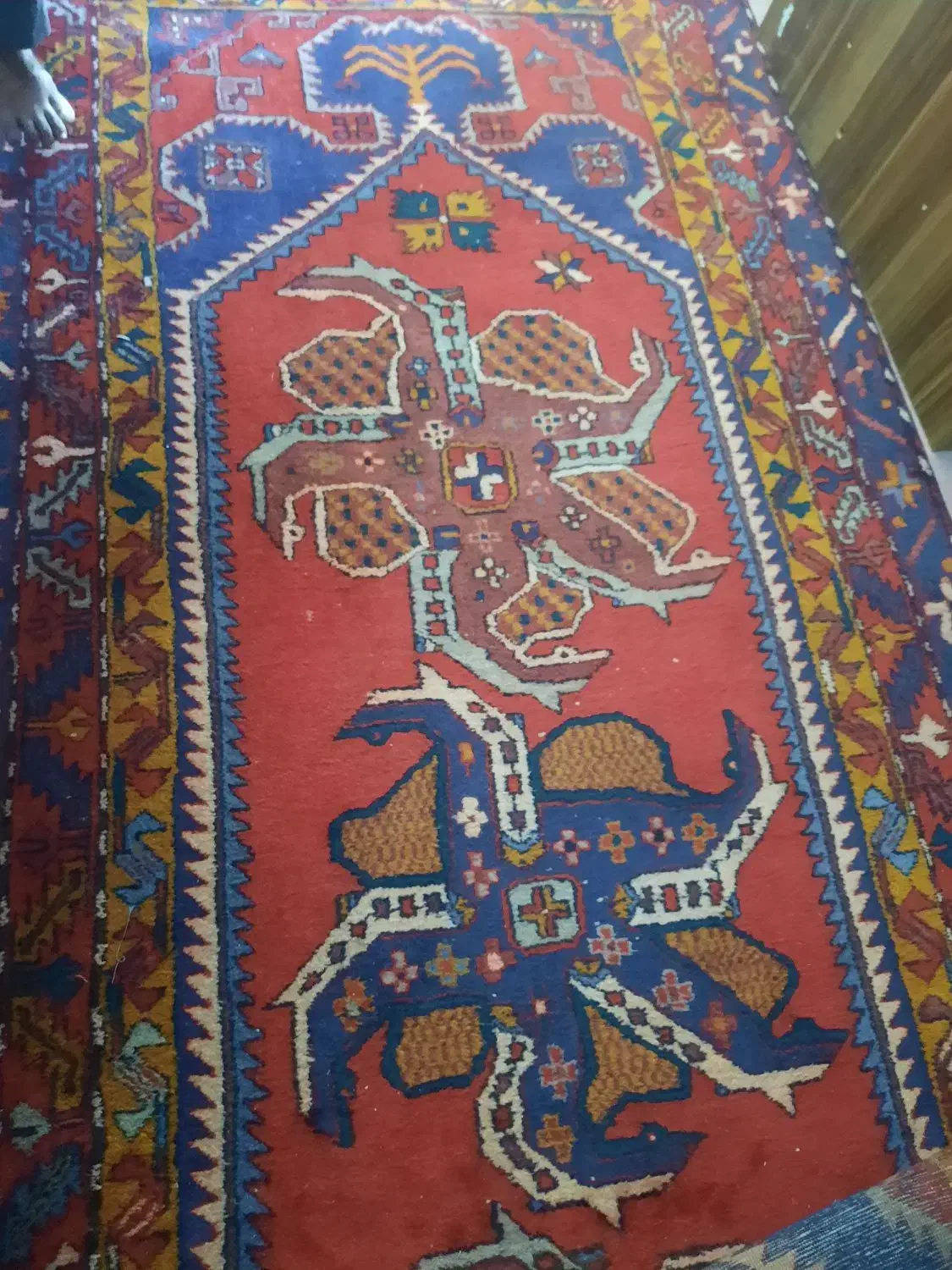 کناره دست بافت|فرش|اردبیل, |دیوار