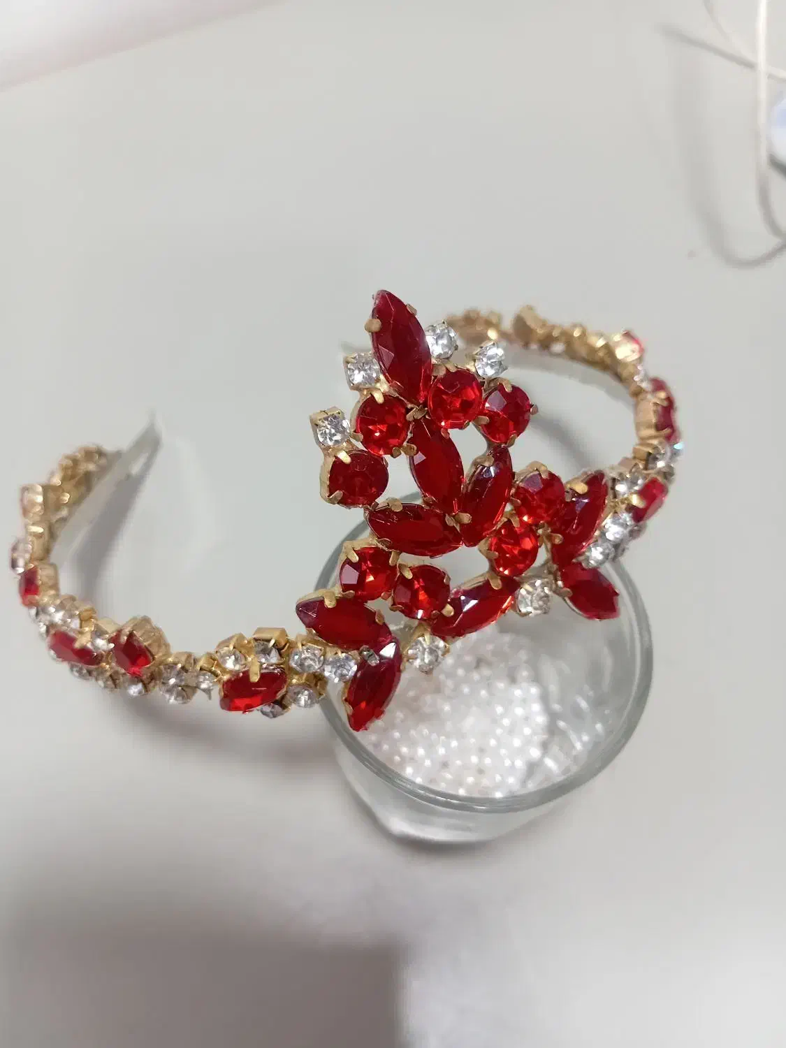 سفارش انواع تل کریستال و تاج و سنجاق شینیون|زیورآلات و اکسسوری|رشت, خواهر امام|دیوار