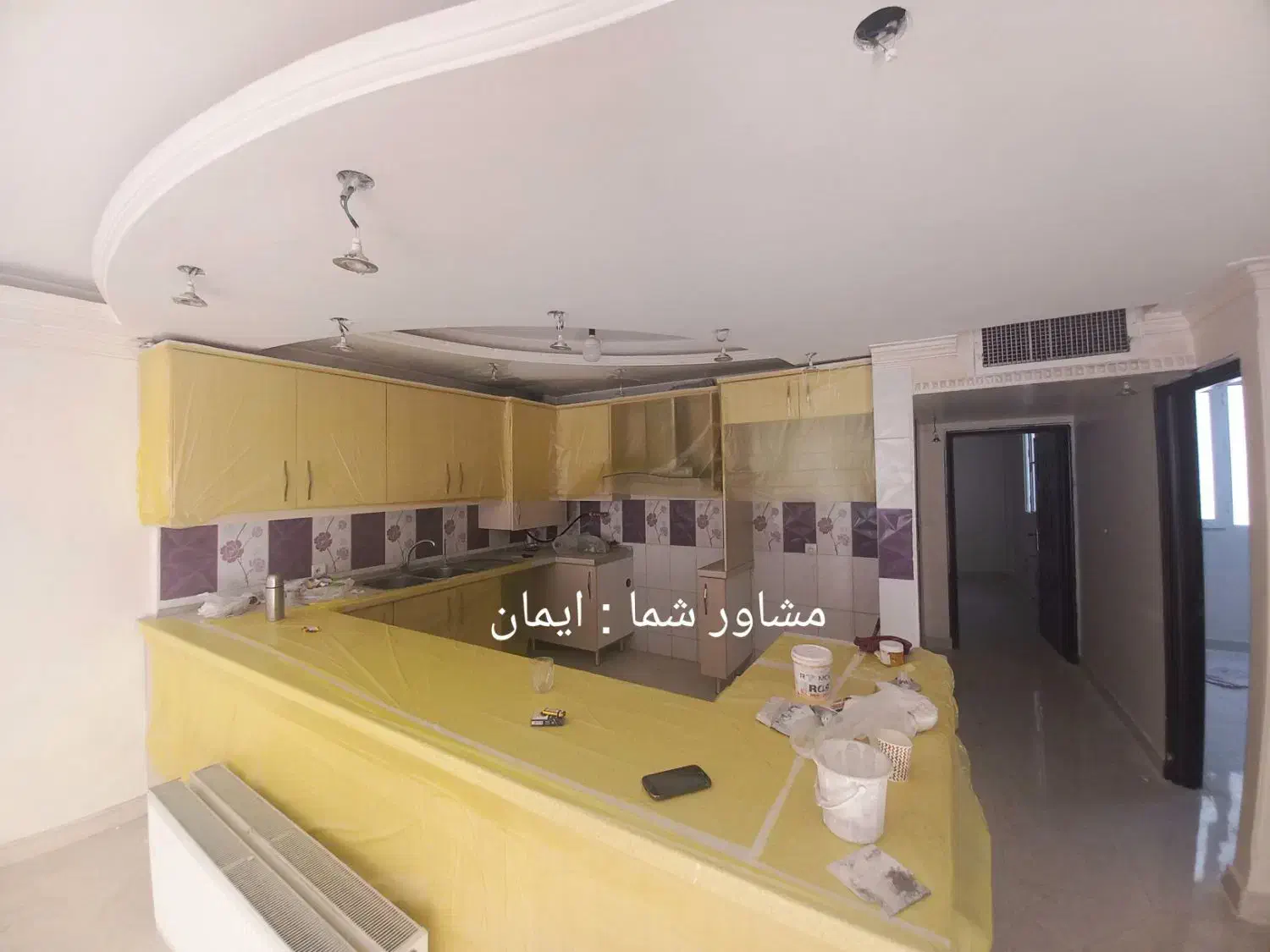 ۹۰ متری ۲ خواب در جوار حرم مطهر / املاک آریا Iman|اجارهٔ آپارتمان|ری, سرتخت|دیوار