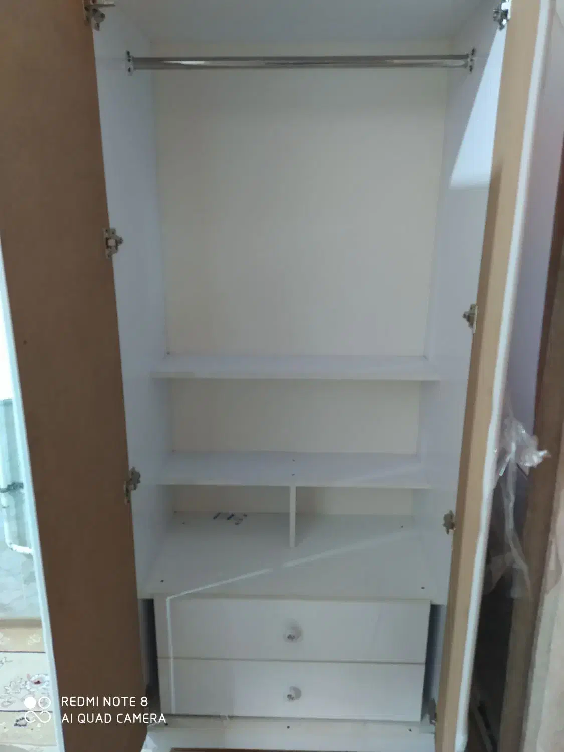 کمد بچه سفید شیک|جاکفشی، کمد، دراور|گالیکش, |دیوار