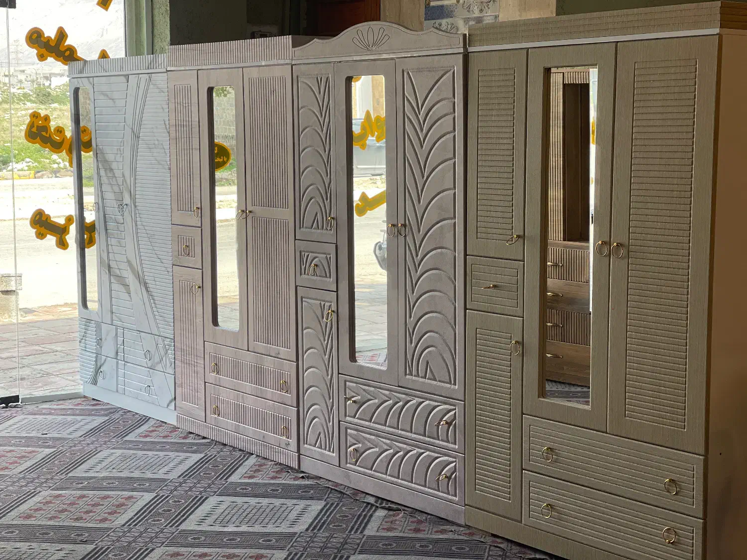 کمد سه درب بزرگ|جاکفشی، کمد، دراور|بندر کنگان, |دیوار