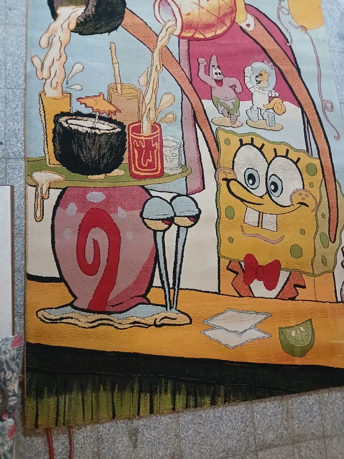 گلیم فرش|گلیم، جاجیم، گبه|قم, شاه سید علی|دیوار