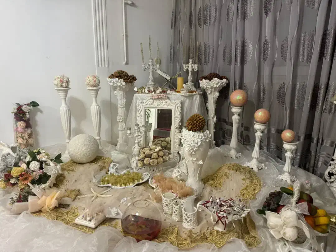 سفره عقد|صنایع دستی و سایر لوازم تزئینی|قزوین, |دیوار