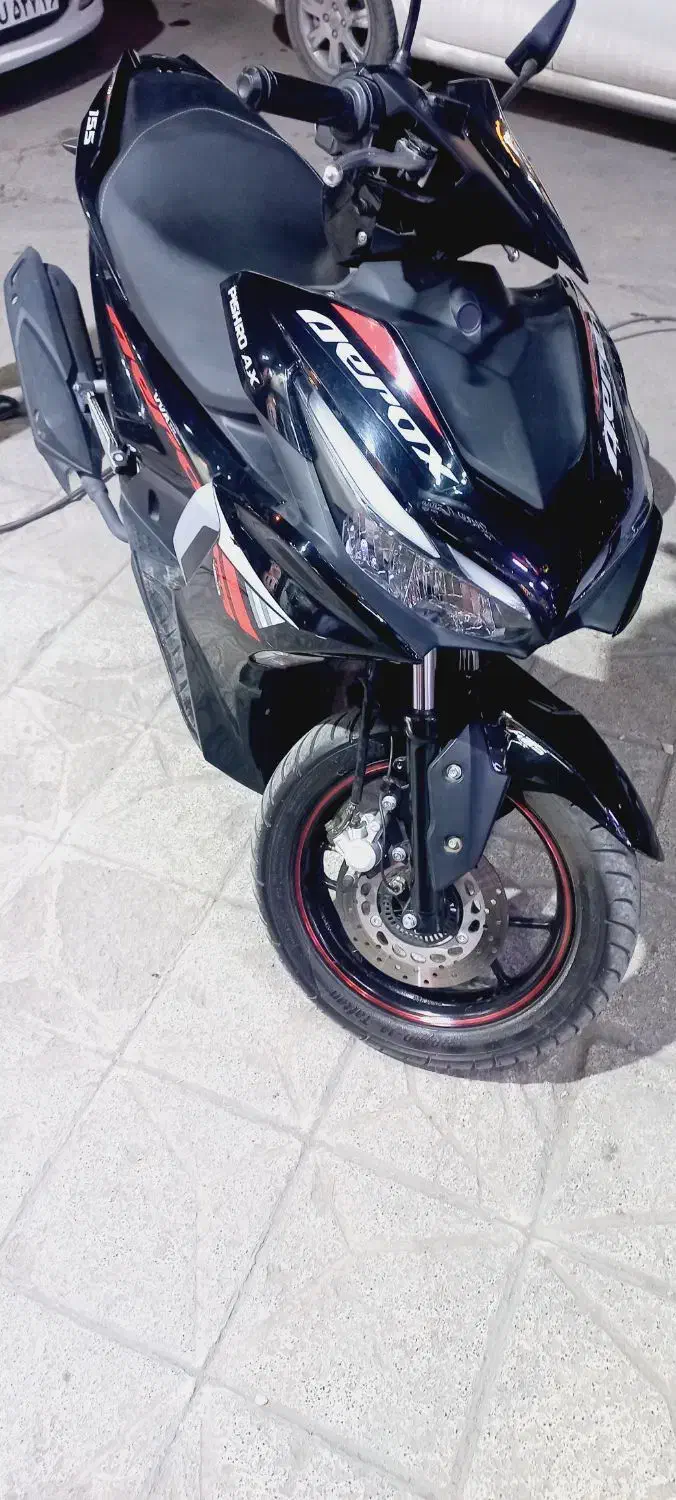 موتور آیروکس ۱۵۵ معاوضه با پراید و...|موتورسیکلت|نیشابور, شهید بهشتی|دیوار