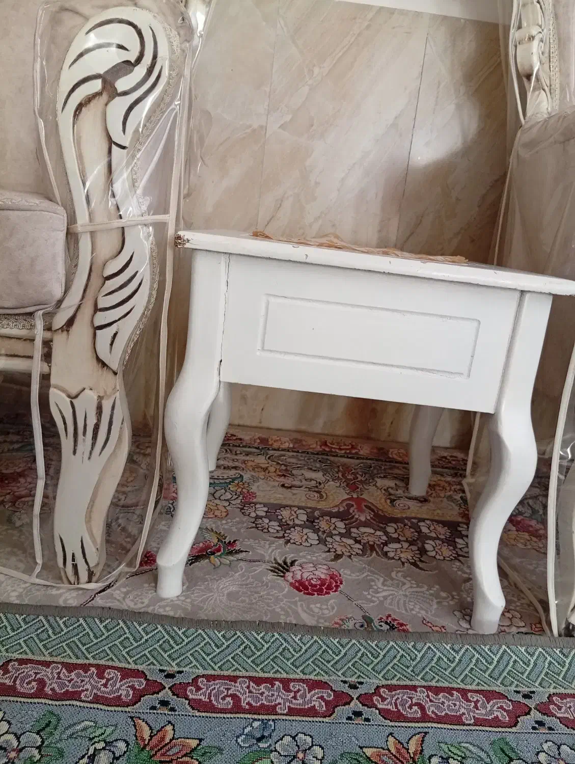 مبل 7 نفره سلطنتی|مبلمان خانگی و میز عسلی|کاشمر, |دیوار