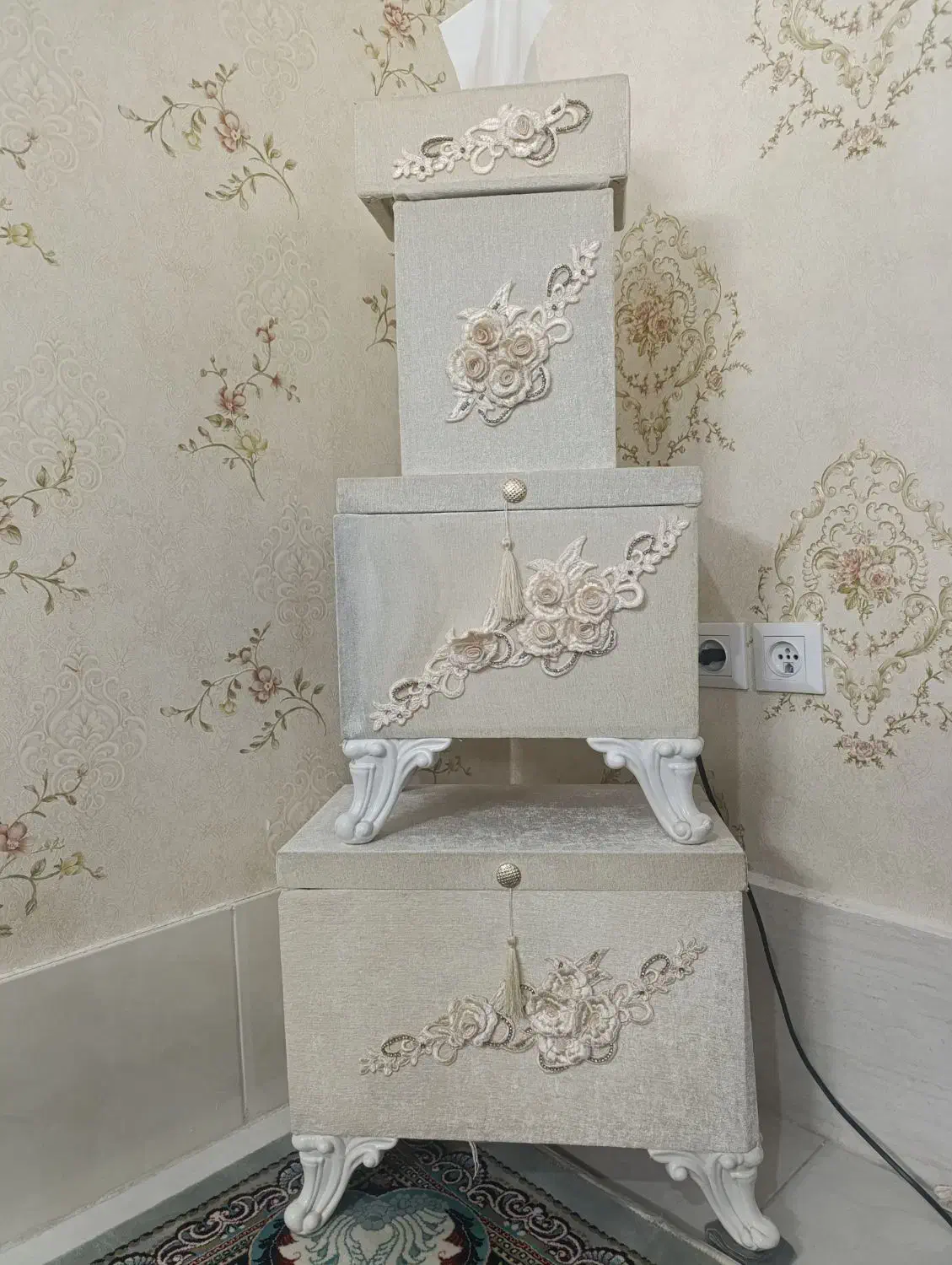 ست صندوقچه چادر نماز ( فوری )|صنایع دستی و سایر لوازم تزئینی|مشهد, ایثارگران|دیوار