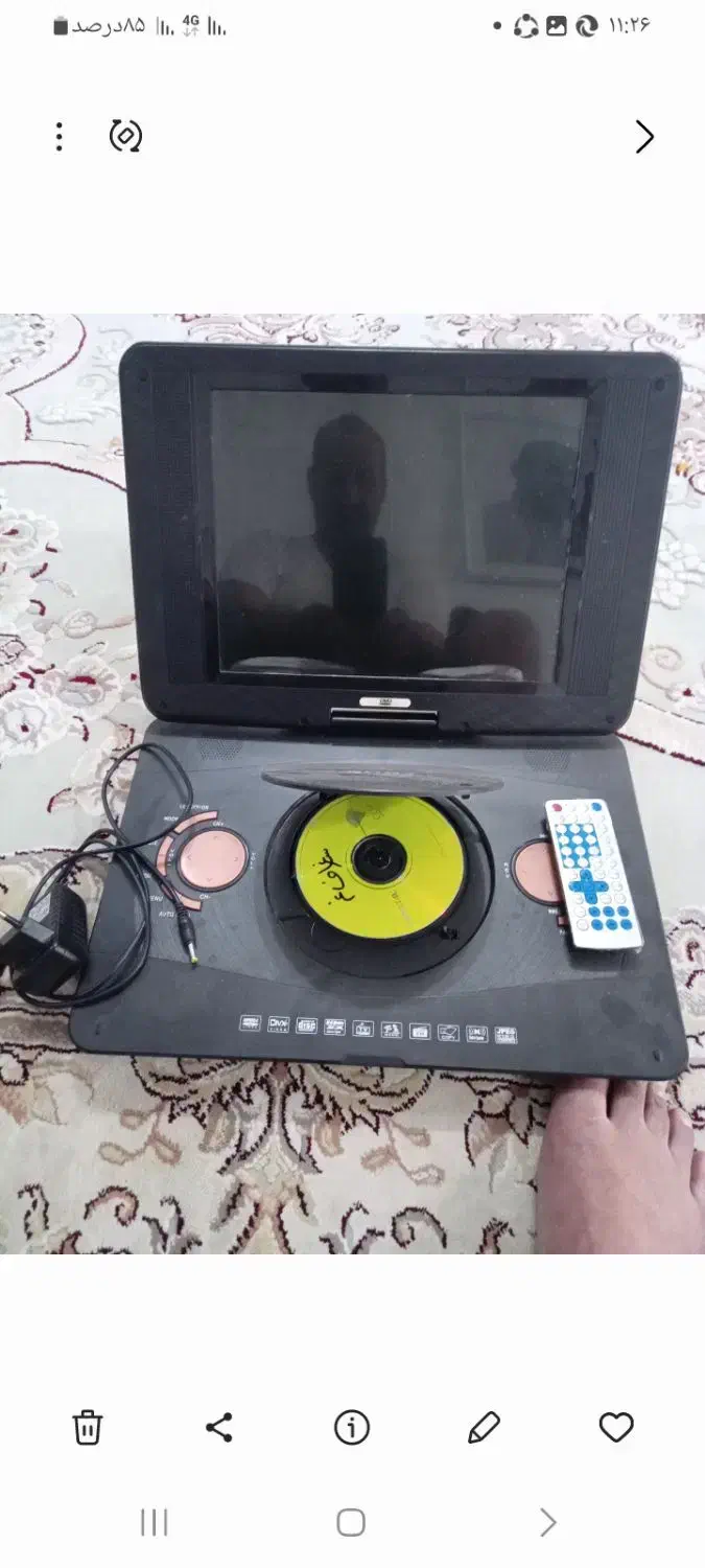 دودی لبتابی ۱۵اینچ سونی|پخش‌کننده DVD و ویدیو|شهرکرد, |دیوار