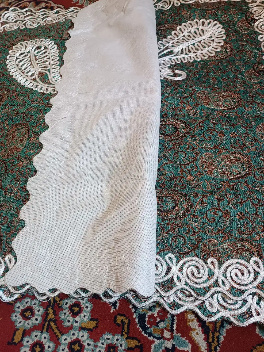 رومیزی ترمه|کلکسیون اشیاء عتیقه|مشهد, مشکینی (شهرک غرب)|دیوار