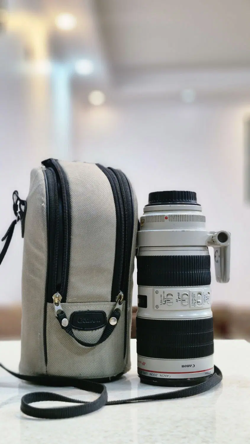lenz Canon EF 70-200 F2.8L IS II USM|دوربین عکاسی و فیلم‌برداری|یزد, |دیوار