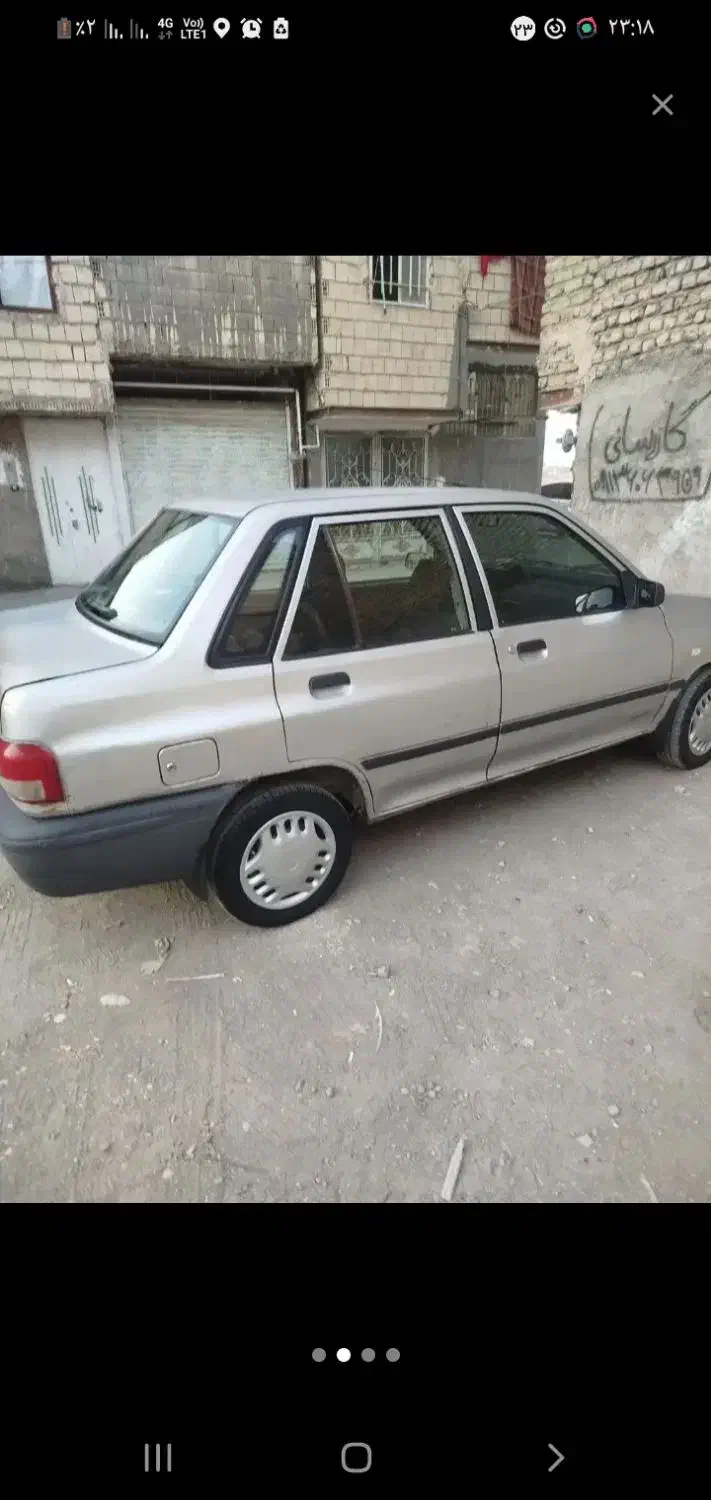 پراید 87دوگانه شرکت بدون رنگ|خودرو سواری و وانت|جاجرم, |دیوار