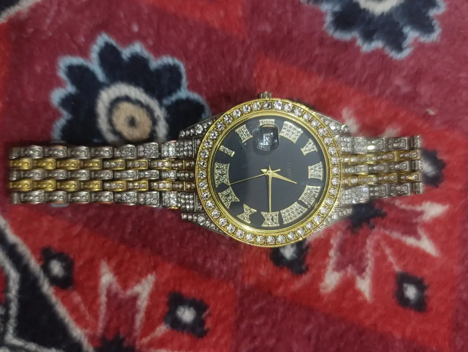 ساعت مدل رولکس نگینی|ساعت|میناب, |دیوار