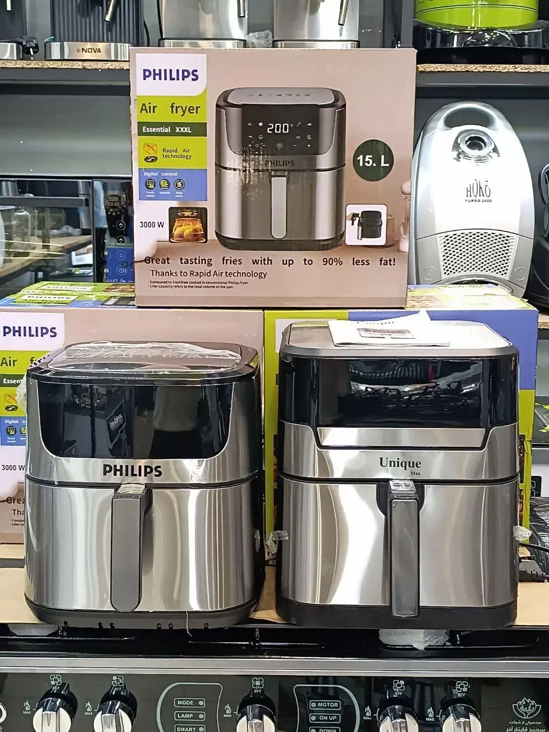 سرخ کن بدون روغن فیلیپس14لیتر هواپز سرخکن سبدجداشو|اجاق گاز و لوازم برقی پخت‌وپز|مشهد, طلاب|دیوار