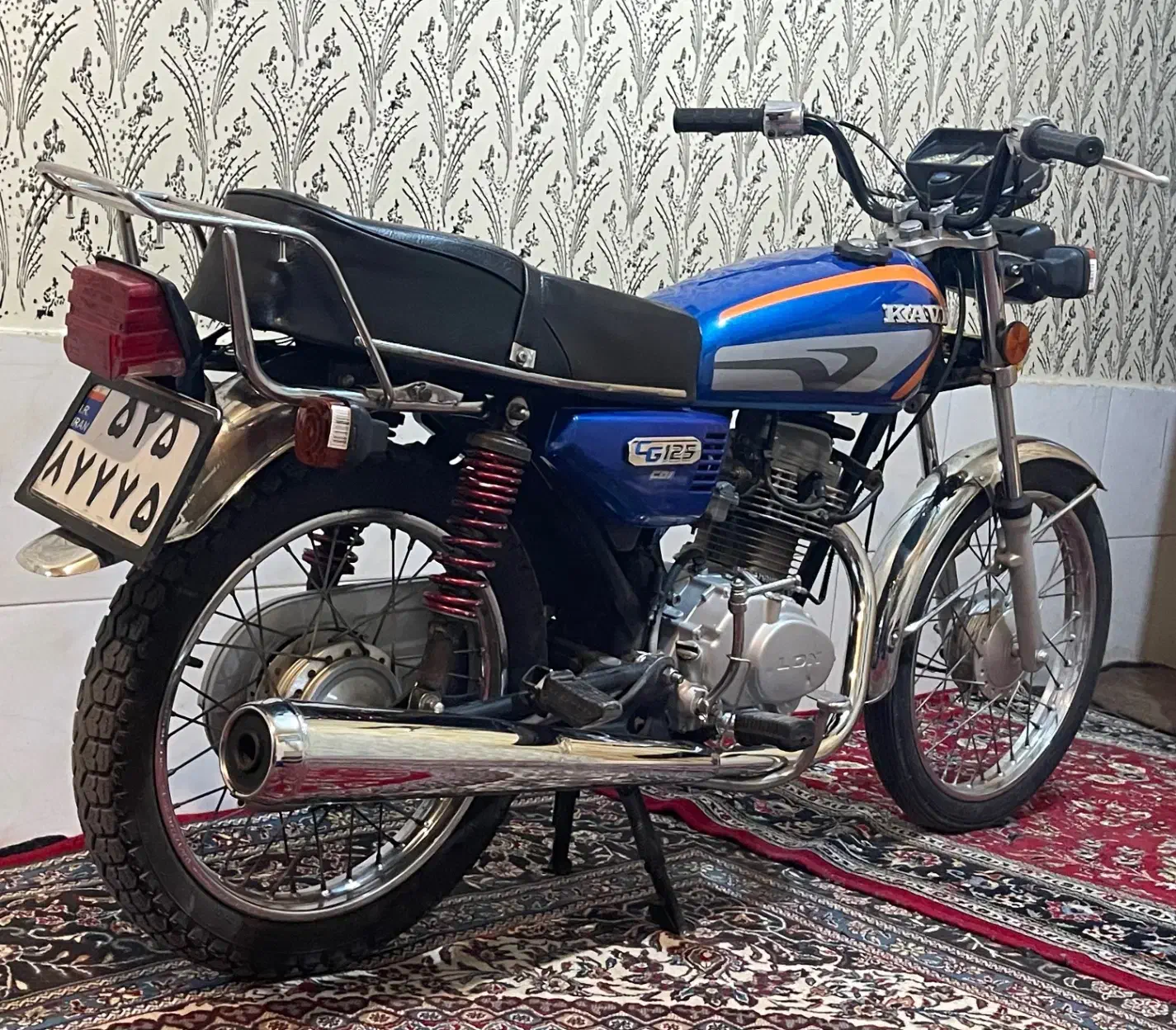 موتور۱۲۵مدل ۹۰|موتورسیکلت|قزوین, |دیوار