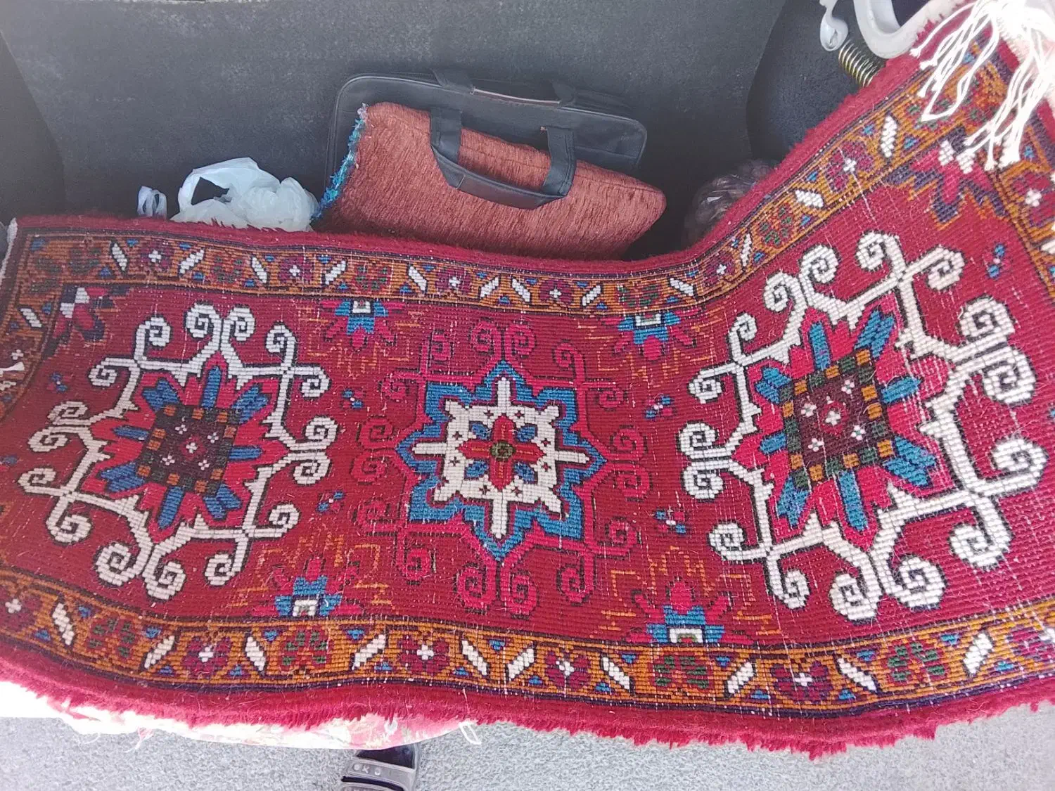 فرش دستباف 1متری 2عدد|فرش|تبریز, |دیوار