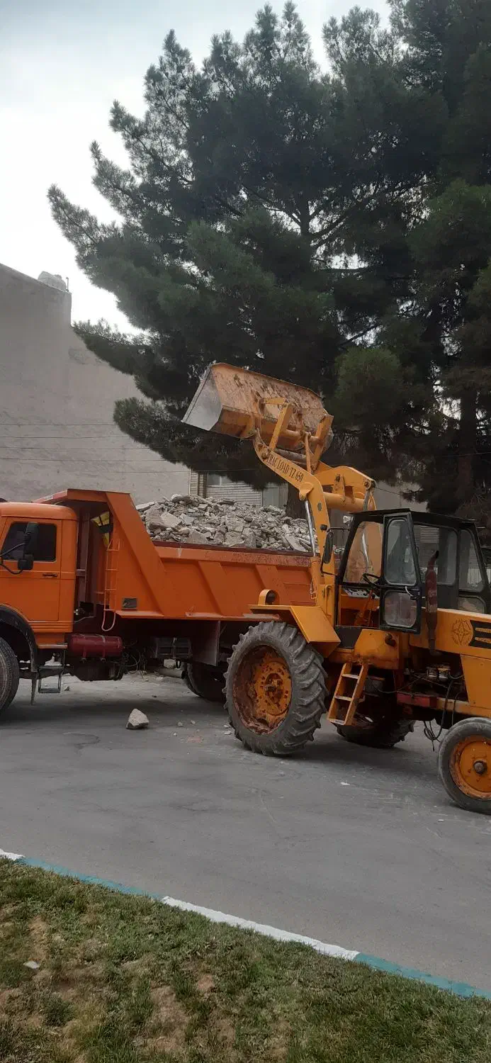 تخریب خاکبرداری تراکتور بیل عقب|خدمات حمل و نقل|کرمانشاه, |دیوار