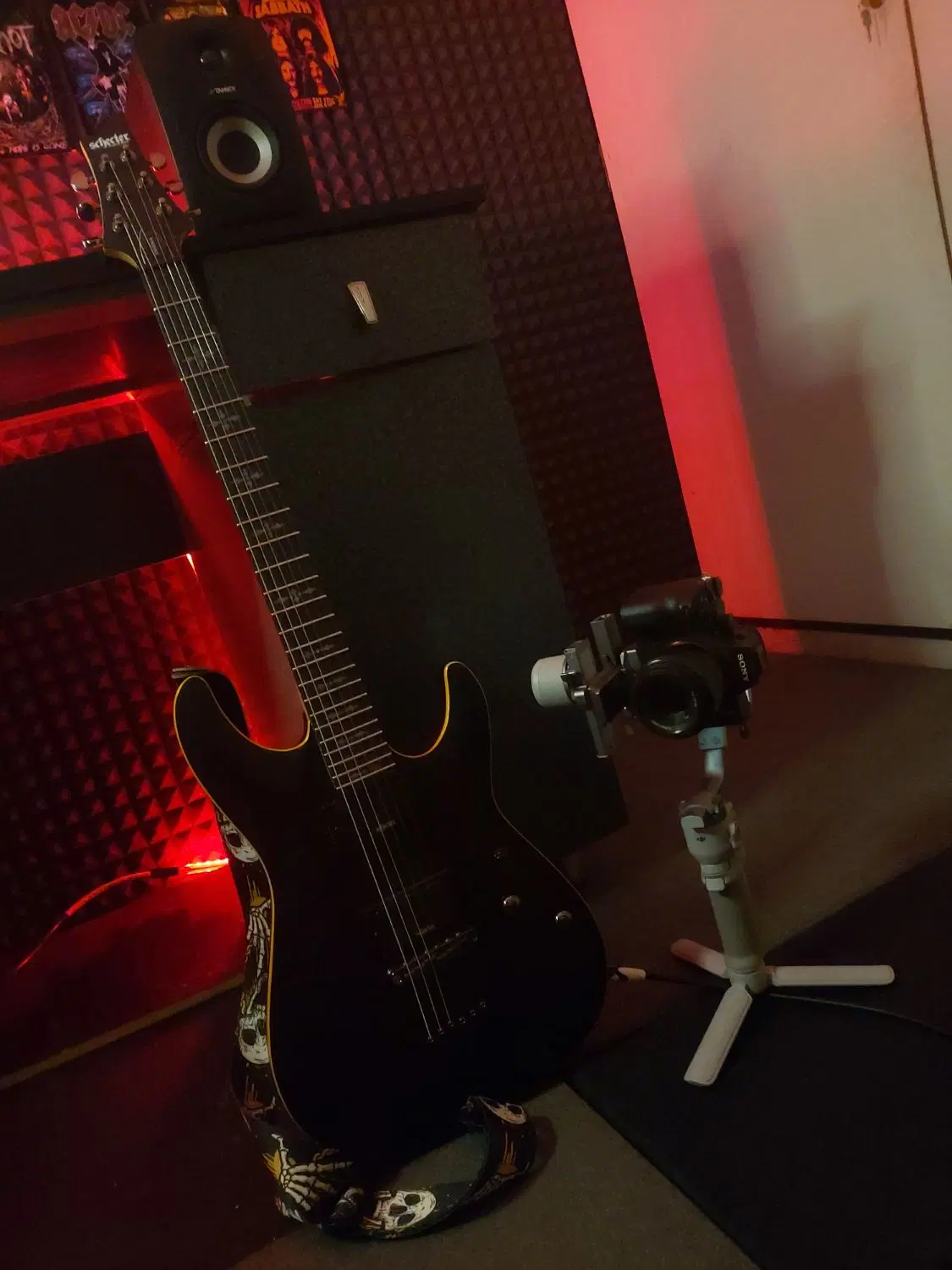 گیتار الکتریک schecter demon 6|گیتار، بیس، امپلیفایر|تهران, جمهوری|دیوار