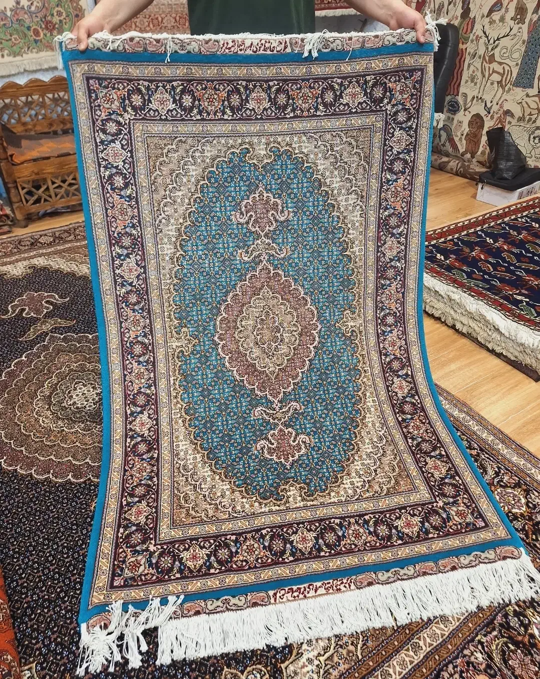 ذرع و نیم دستباف آکبند تبریز|فرش|تهران, اکباتان|دیوار
