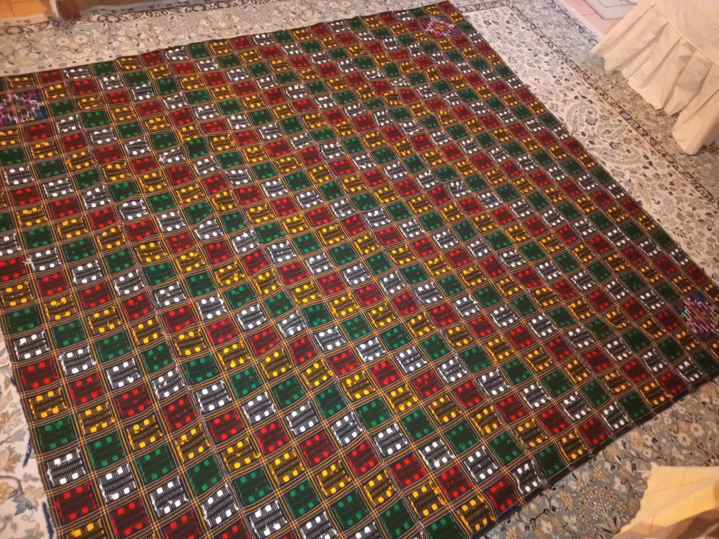 رومیزی رنگی وارداتی  در ۲ طرح ( نو )|پرده، رانر، رومیزی|تهران, پردیسان|دیوار