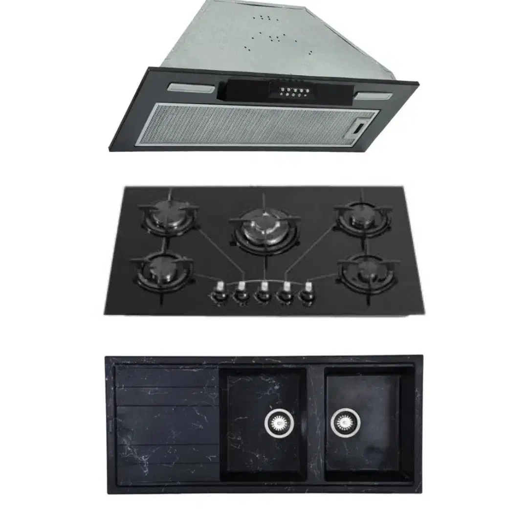 ست هود مخفی و اجاق گاز رومیزی و سینک|هود|بوشهر, |دیوار