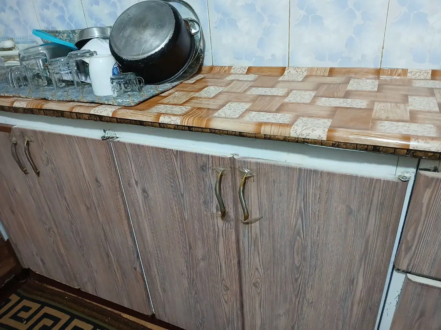 کابینت در حد نو جنس بدنه و درب فلزی جنس محکم|مصالح و تجهیزات ساختمان|خنداب, |دیوار