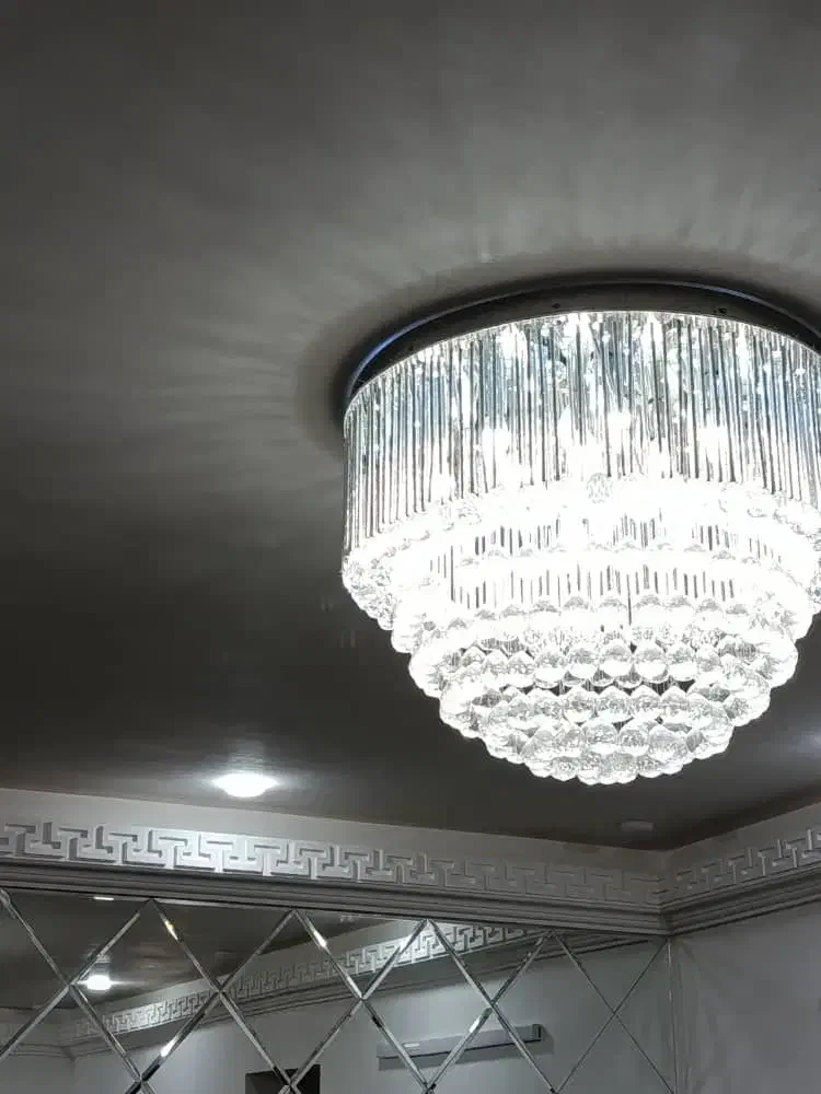 لوستر سقفی کریستالی|لوستر و چراغ آویز|بابل, |دیوار