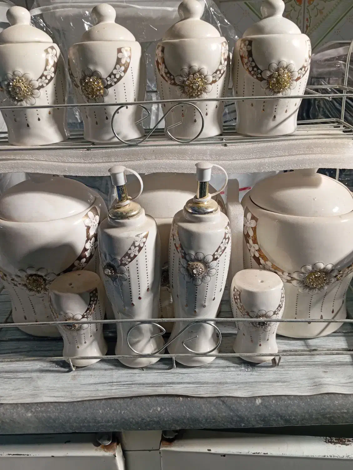 پا سماوری پلمپ شیرینی خوری و کاپ کیک|ظروف سرو و پذیرایی|بیرجند, |دیوار