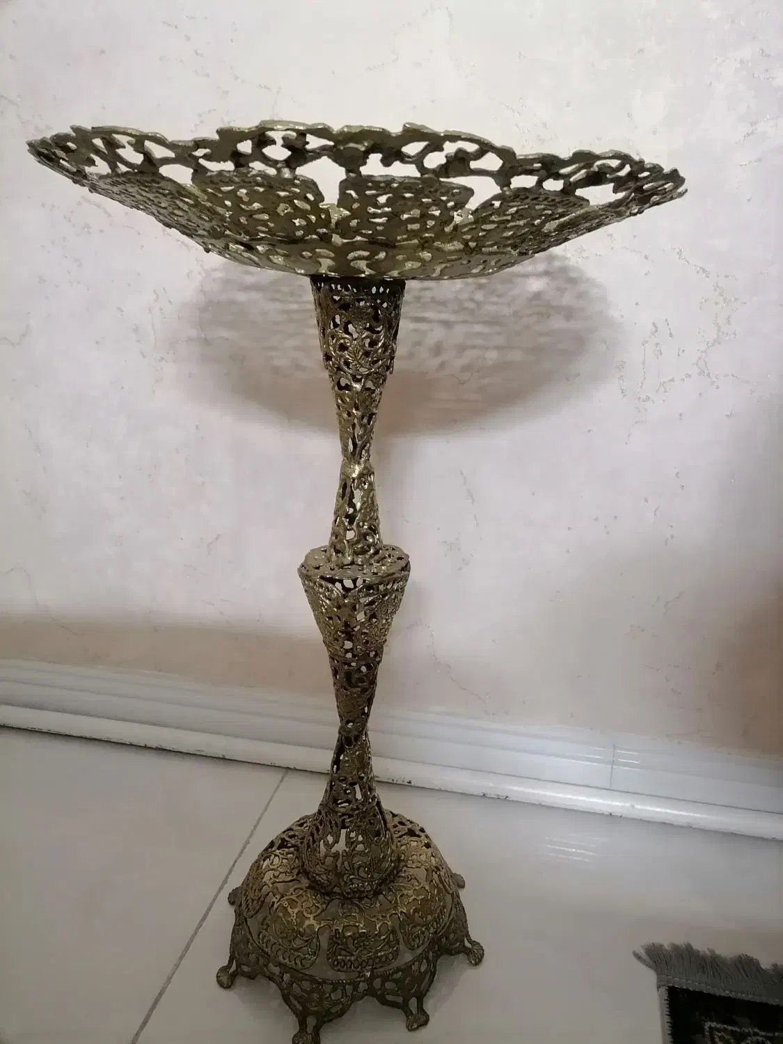 میوخوری تمام برنز کنار سالنی|صنایع دستی و سایر لوازم تزئینی|گلستان (تهران), |دیوار