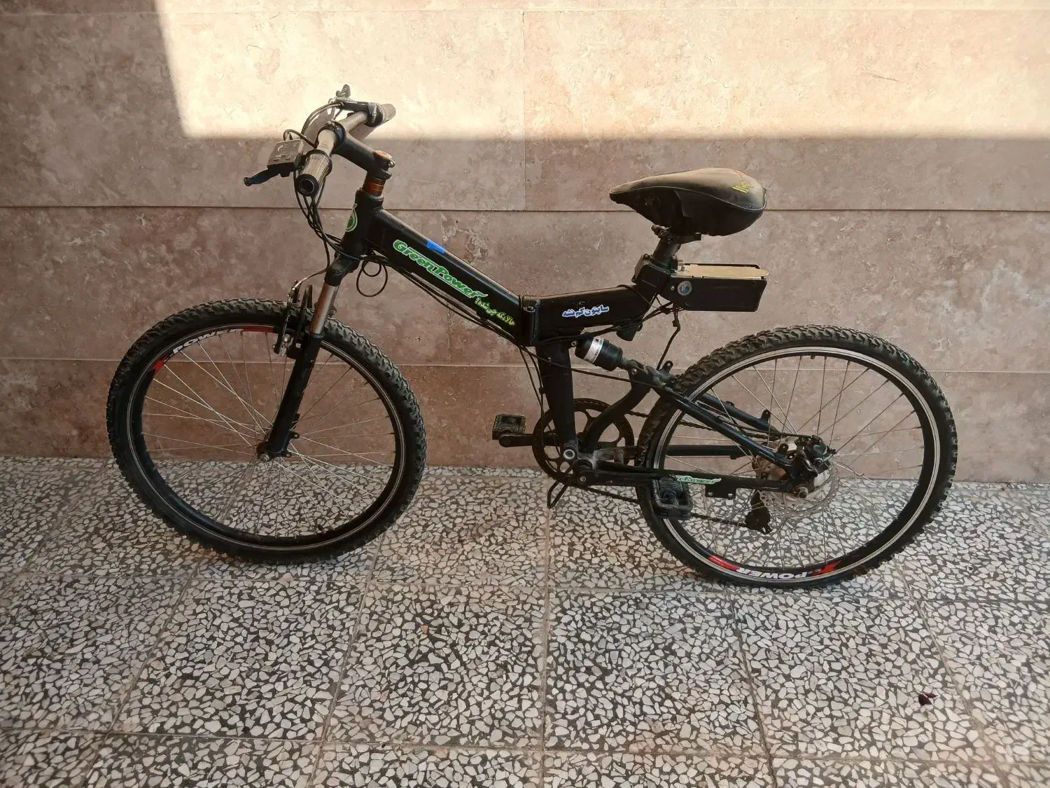 یک عدد دوچرخه برقی و تاشو مدل|دوچرخه، اسکیت، اسکوتر|شاهینشهر, شهرک امام رضا|دیوار