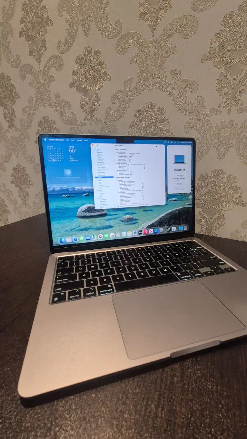 مک بوک ایر macbook air m2|رایانه همراه|تهران, ولنجک|دیوار