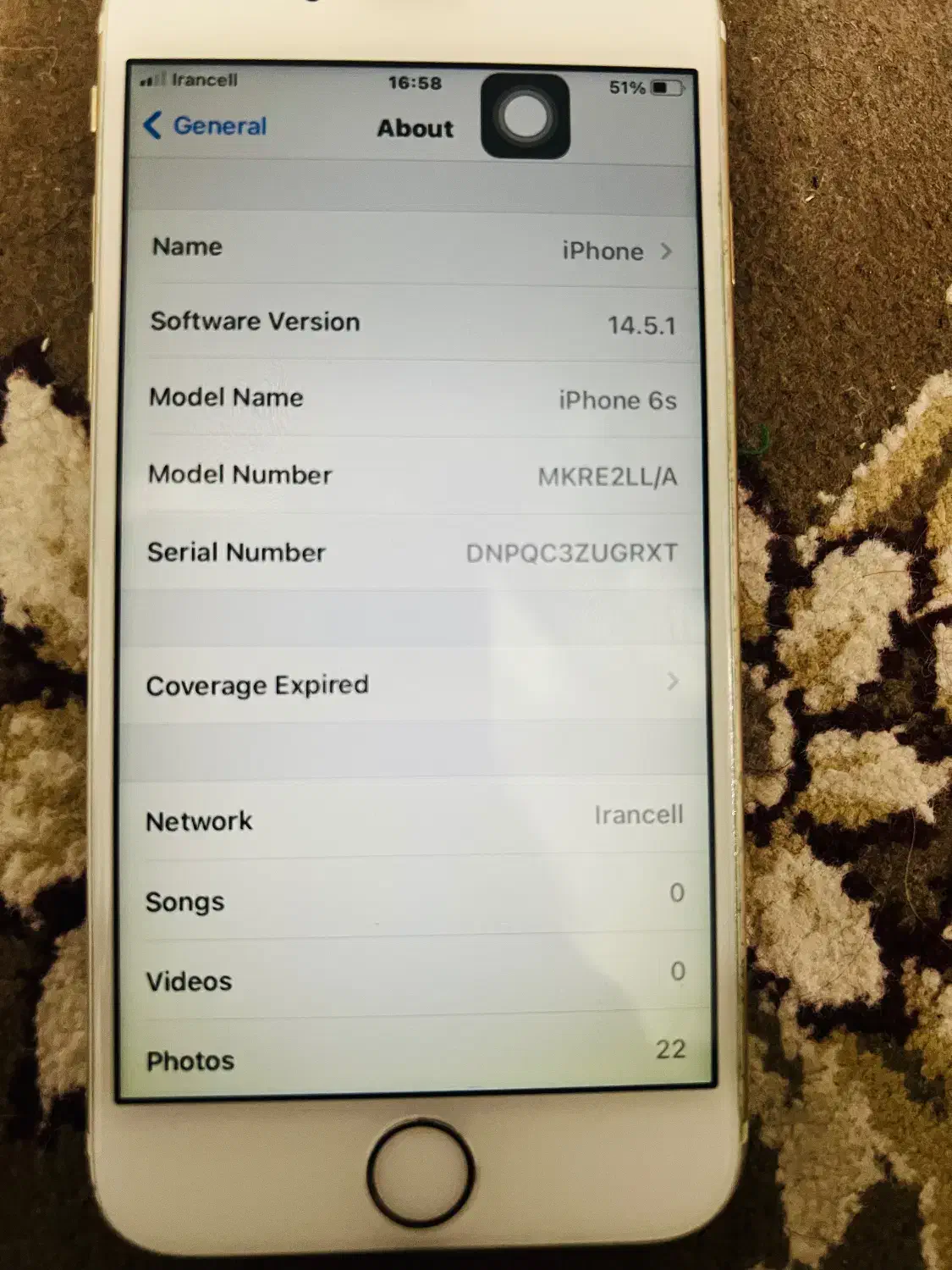 ایفون ۶اس|موبایل|مشهد, عنصری|دیوار