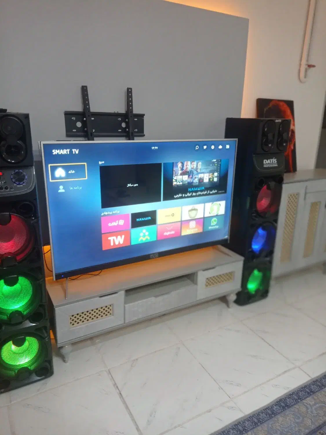 ال ای دی 55اینچ هوشمند فروکی|تلویزیون و پروژکتور|اندیشه, اندیشه فاز ۴|دیوار