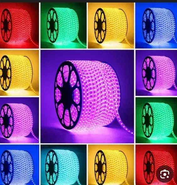 ریسه ساختمانی شیلنگی|ریسه و چراغ تزئینی|فردوسیه, |دیوار