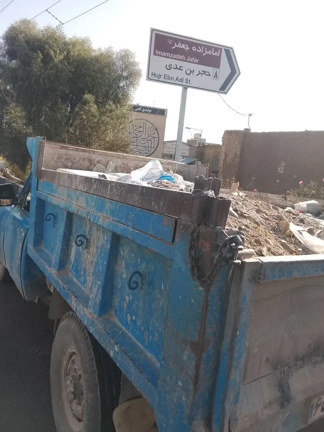 حمل نخاله و مصالح ساختمانی|خدمات حمل و نقل|قم, باغ کرباسی|دیوار