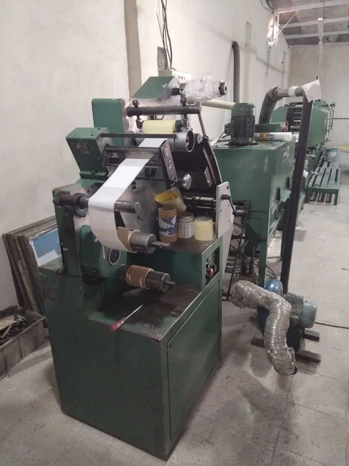 دستگاه چاپ چهار رنگ لیبل روشن .بصورت کیلویی|ماشینآلات صنعتی|ملارد, |دیوار