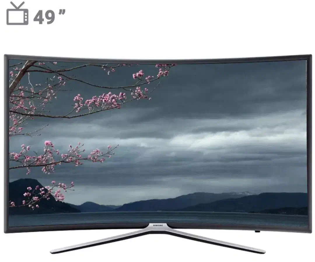 تلوزیون آل ای دی هوشمند ۴۹ اینچ منحنی سامسونگ|تلویزیون و پروژکتور|تهران, مهرآباد جنوبی|دیوار