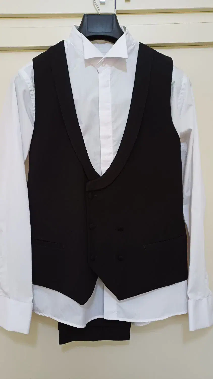 کت و شلوار مشکی سایز ۵۰|لباس|سلماس, |دیوار