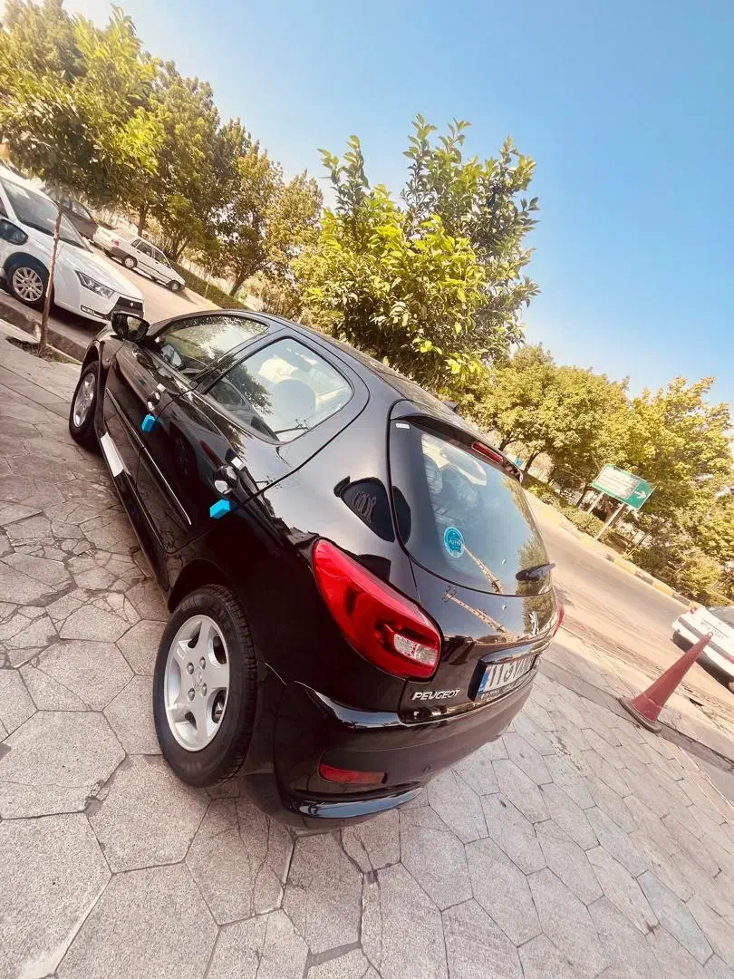پژو 207 پانا سفید و مشکی با رینگ صفر کیلومتر|خودرو سواری و وانت|گرگان, |دیوار