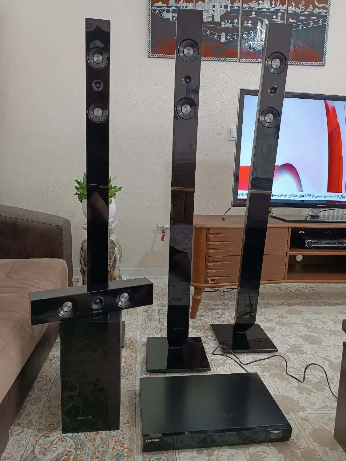 سینما خانگی برند سامسونگ|سیستم صوتی خانگی|شاهینشهر, سعدی جنوبی|دیوار