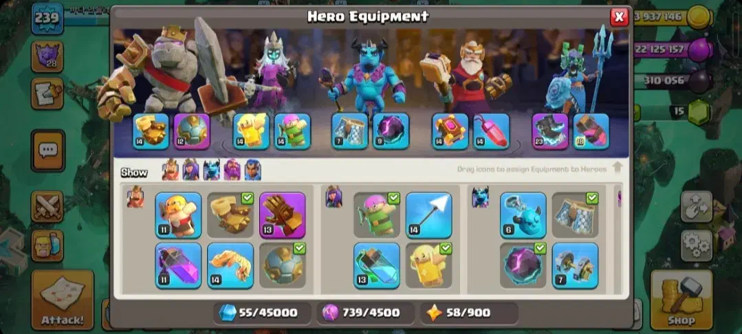 اکانت کلش آف کلنز|کنسول، بازی ویدئویی و آنلاین|تهران, فردوسی|دیوار