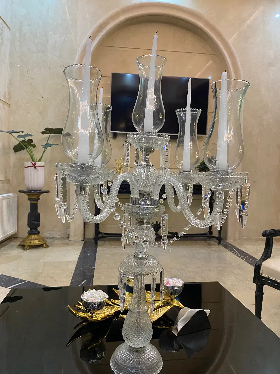 شمعدان ۵شعله|لوستر و چراغ آویز|مشهد, کوثر|دیوار