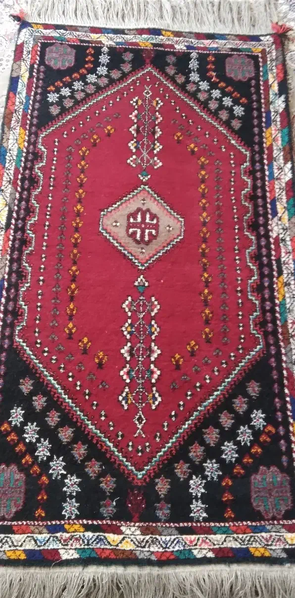 قالیچه دستبافت سنتی|گلیم، جاجیم، گبه|شیراز, داریون|دیوار