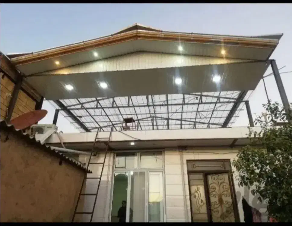 نصب شیروانی باران بام|خدمات پیشه و مهارت|نورآباد, |دیوار