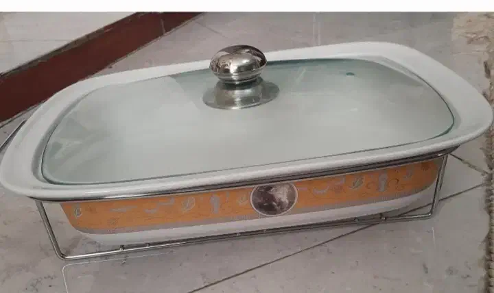 ظرف سوفله خوری سه شعله بزرگ کاملا نو|ظروف سرو و پذیرایی|فردیس, قریشی|دیوار